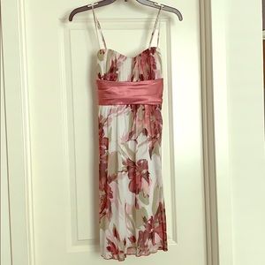 Floral Spaghetti Strap Dress
